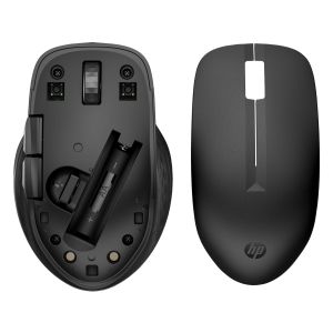 HP 435/Kancelárska/Optická/Pre pravákov/4 000 DPI/USB+BT/Čierna 3B4Q5AA#AC3