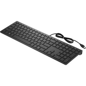 HP Pavilion Keyboard 300/Drôtová USB/UK-Layout/Čierna 4CE96AA#ABB