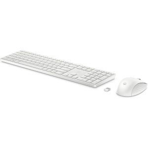 HP 650 Bezdrôtová klávesnica a myš - biela HUN 4R016AA#AKC