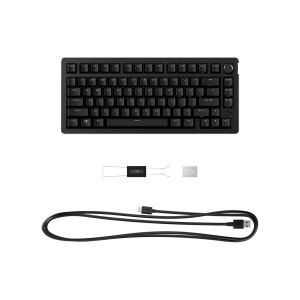 HP HyperX 75 Alloy Rise/Drátová USB/US layout/Čierna 7G7A4AA#ABA