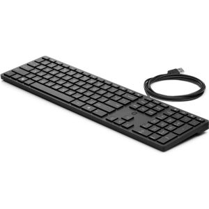 HP 320K/Drátové USB-A/ CZ- SK layout/Čierna 9SR37UT#BCM