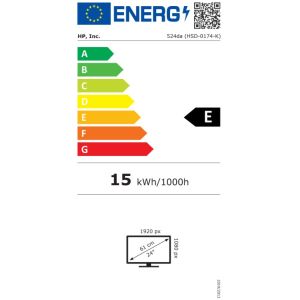 HP Series 5/524da/23,8"/IPS/FHD/100Hz/5ms/Gray/3R B11W5AT#ABB