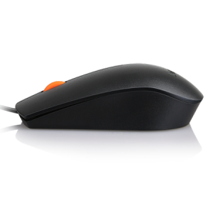 Lenovo 300/Kancelárska/Optická/1 600 DPI/Drôtová USB/Čierna GX30M39704