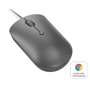 Lenovo 540/Kancelárska/Optická/2 400 DPI/Drôtová USB-C/Sivá GY51D20876