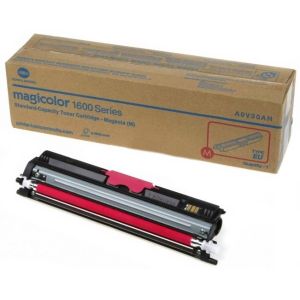 Toner Konica Minolta A0V30CH (1600, 1650, 1680, 1690), purpurová (magenta), originál