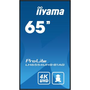 iiyama ProLite/LH6554UHS-B1AG/64,5"/IPS/4K UHD/60Hz/8ms/Black/3R LH6554UHS-B1AG
