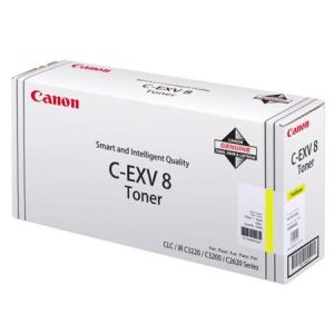 Toner Canon C-EXV8, žlutá (yellow), originál