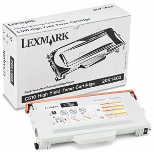 Toner Lexmark 20K1403 (C510), černá (black), originál