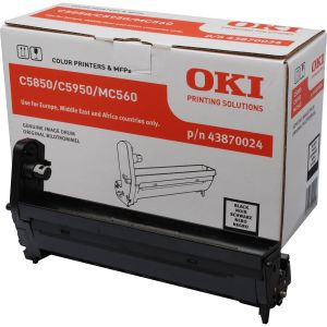 Optická jednotka OKI 43870024 (C5850, C5950, MC560), černá (black), originál