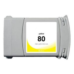 Cartridge HP 80 XL (C4848A), žlutá (yellow), alternativní