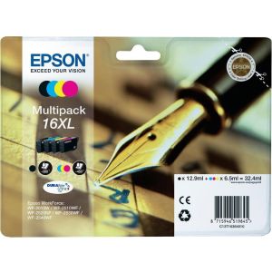 Cartridge Epson T1636 (16XL), CMYK, čtyřbalení, multipack, originál