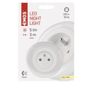 EMOS LED Noční světlo P3320, noční senzor 1456000170