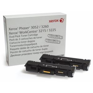 Toner Xerox 106R02782 (3052, 3260, 3215, 3225), dvojbalení, černá (black), originál