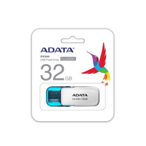 ADATA UV240/32GB/USB 2.0/USB-A/Bílá AUV240-32G-RWH