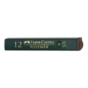 Grafitové tuhy FABER-CASTELL B/0,5 mm, 12 ks