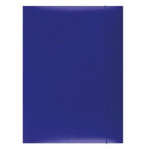 Kartonový obal s gumičkou Office Products modrý
