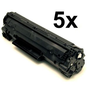 Toner Canon 725, CRG-725, pětibalení, černá (black), alternativní