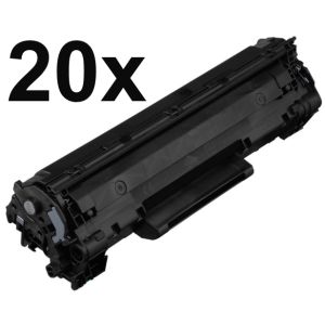 Toner 20 x HP CE278A (78A), dvacetbalení, černá (black), alternativní