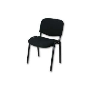 Konferenční židle ISO N černá D2, kostra černá