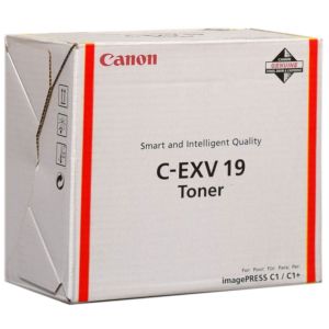 Toner Canon C-EXV19M, purpurová (magenta), originál