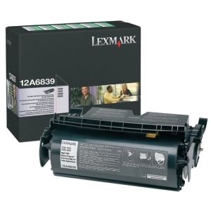 Toner Lexmark 12A6839 (T520, T522), pro tisk štítků, černá (black), originál