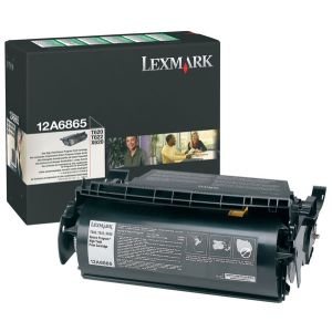 Toner Lexmark 12A6865 (T620, T622, X620), černá (black), originál