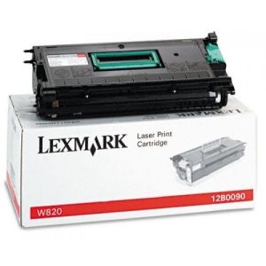 Toner Lexmark 12B0090 (W820), černá (black), originál