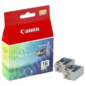 Cartridge Canon BCI-16, dvojbalení, barevná (tricolor), originál