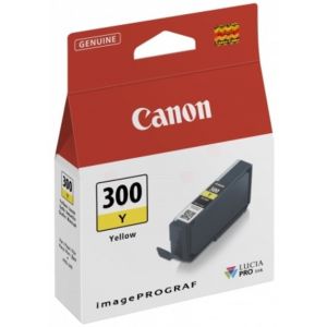 Cartridge Canon PFI-300Y, 4196C001, žlutá (yellow), originál