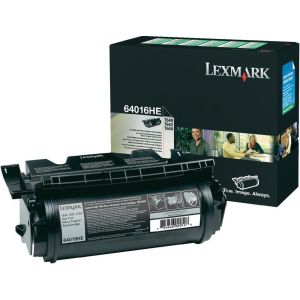 Toner Lexmark 64016HE (T640, T642, T644), černá (black), originál