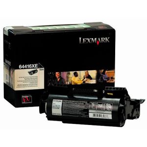 Toner Lexmark 64416XE (T644), černá (black), originál