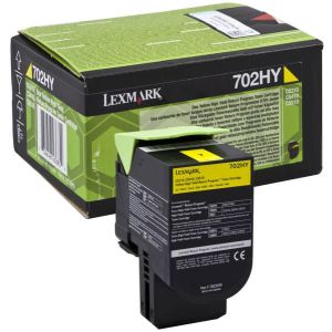 Toner Lexmark 702HY, 70C2HY0 (CS310, CS410, CS510), žlutá (yellow), originál