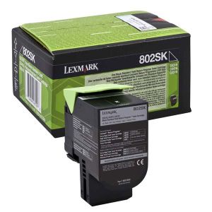 Toner Lexmark 802SK, 80C2SK0 (CX310, CX410, CX510), černá (black), originál