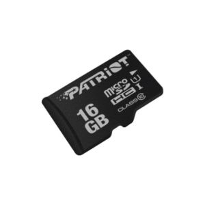 Patriot/micro SDHC/16GB/80MBps/UHS-I U1 / Class 10 PSF16GMDC10