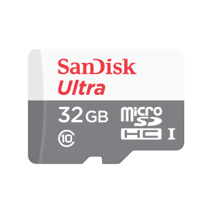SanDisk Ultra/micro SDHC/32GB/100MBps/UHS-I U1 / Class 10/+ Adaptér SDSQUNR-032G-GN3MA