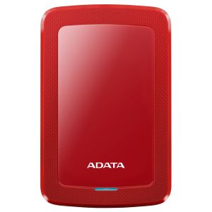 ADATA HV300/1TB/HDD/Externí/2.5"/Červená/3R AHV300-1TU31-CRD