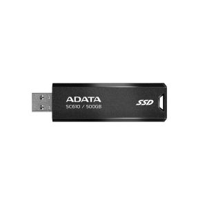 ADATA SC610/500GB/SSD/Externá/Čierna/5R SC610-500G-CBK/RD