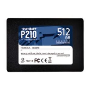 PATRIOT P210/512GB/SSD/2.5"/SATA/3R P210S512G25