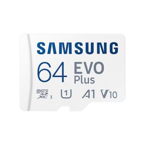 Samsung EVO Plus/micro SDXC/64GB/130MBps/UHS-I U1 / Class 10/+ Adaptér MB-MC64KA/EU