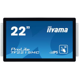 22" iiyama TF2215MC-B2: IPS, FullHD, capacitive, 10P, 350cd/m2, VGA, DP, HDMi, černý TF2215MC-B2
