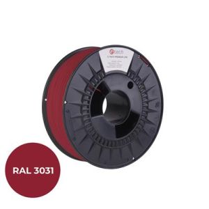 Tisková struna (filament) C-TECH PREMIUM LINE, ABS, orientální červená, RAL3031, 1,75mm, 1kg 3DF-P-ABS1.75-3031