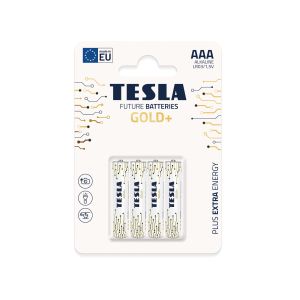 TESLA - baterie AAA GOLD+, 4ks, LR03 12030423