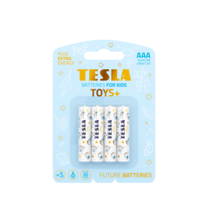TESLA - baterie AAA TOYS BOY, 4ks, LR03 11030420