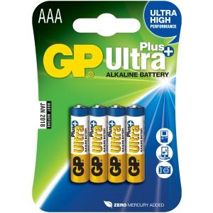 GP Ultra Plus 4x AAA 1017114000