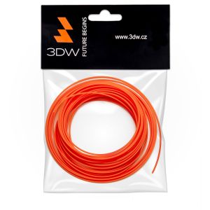 3DW - ABS filament 1,75mm oranžová, 10m, tisk 220-250°C D11603