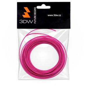 3DW - ABS filament 1,75mm růžová,10m, tisk 200-230°C D11615