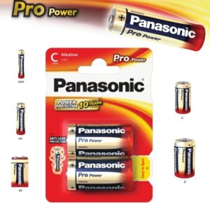 Alkalická baterie C Panasonic Pro Power LR14 2ks 09832