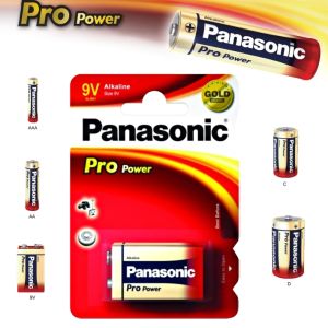 Alkalická baterie 9V Panasonic Pro Power 6LR61 09894
