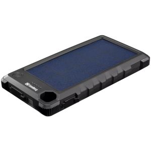 Sandberg Outdoor Solar Powerbank 10000 mAh, solární nabíječka, černá 420-53
