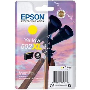 Cartridge Epson 502 XL, C13T02W44010, žlutá (yellow), originál
